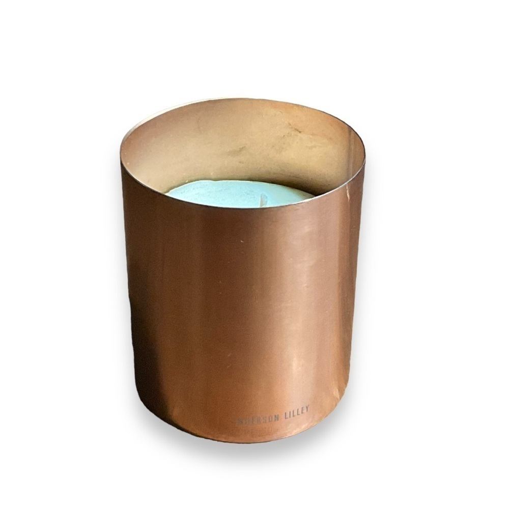 Anderson Lilley Candle Superbloom‎ Copper Metal Decorative Floral Scented